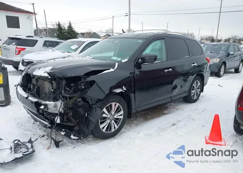 2020 Nissan Pathfinder Sl 4Wd z USA, uszkodzony, nr VIN 5N1DR2CM2LC651176